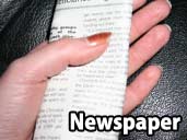 Newspaper - a suitable substrate for Royal Pythons